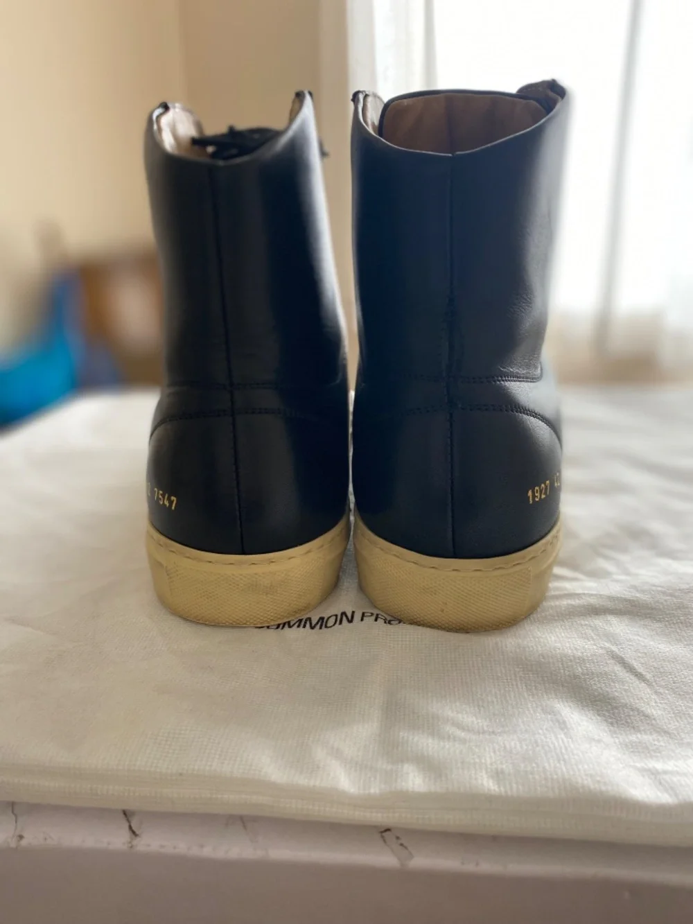 Common projects B-ball vintage high tops black 42 - Picture 2 of 6